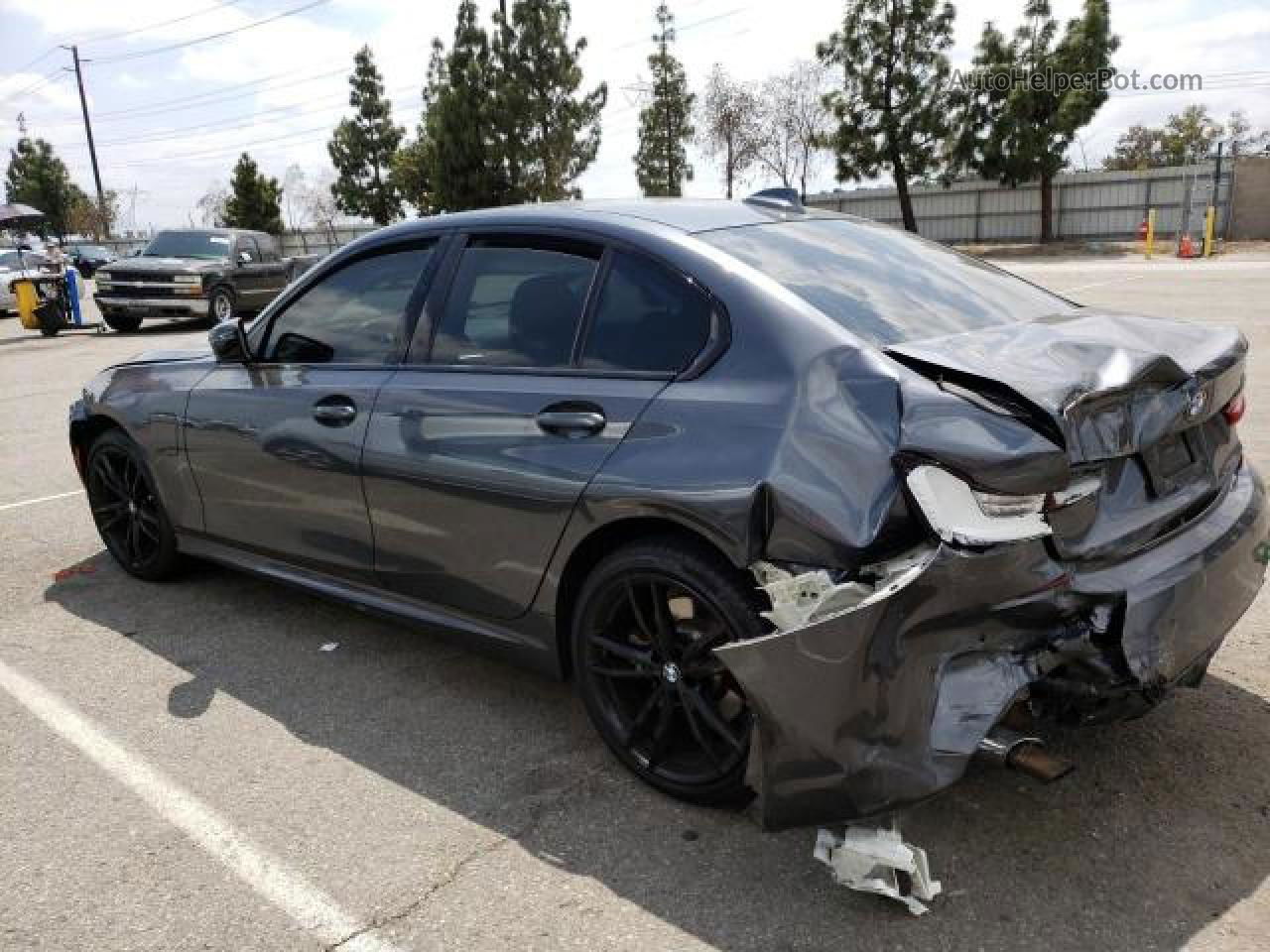 2021 Bmw 330e  Gray vin: WBA5P7C08MFL43158