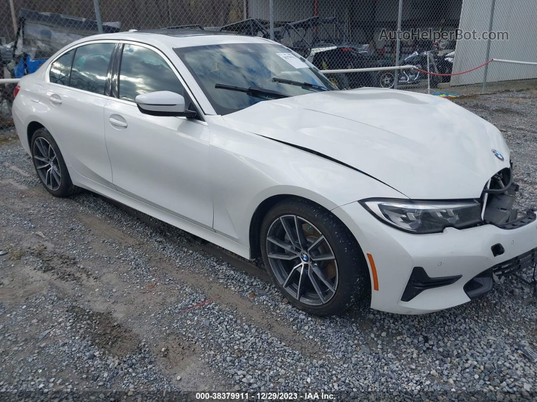 2020 Bmw 330i   White vin: WBA5R1C01LFH38999