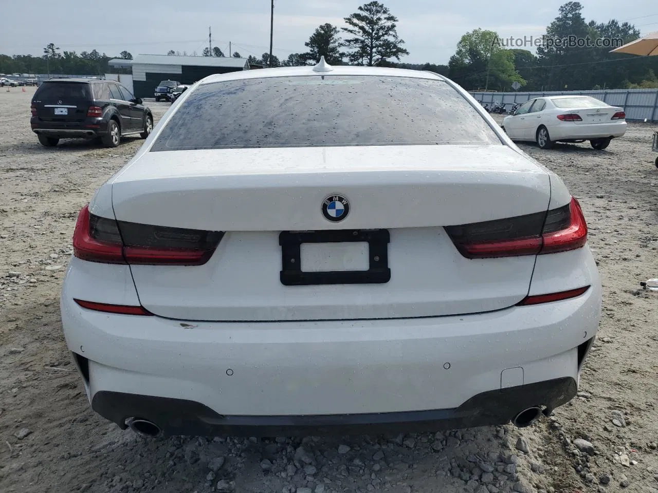 2020 Bmw 330i  White vin: WBA5R1C03LFH36526