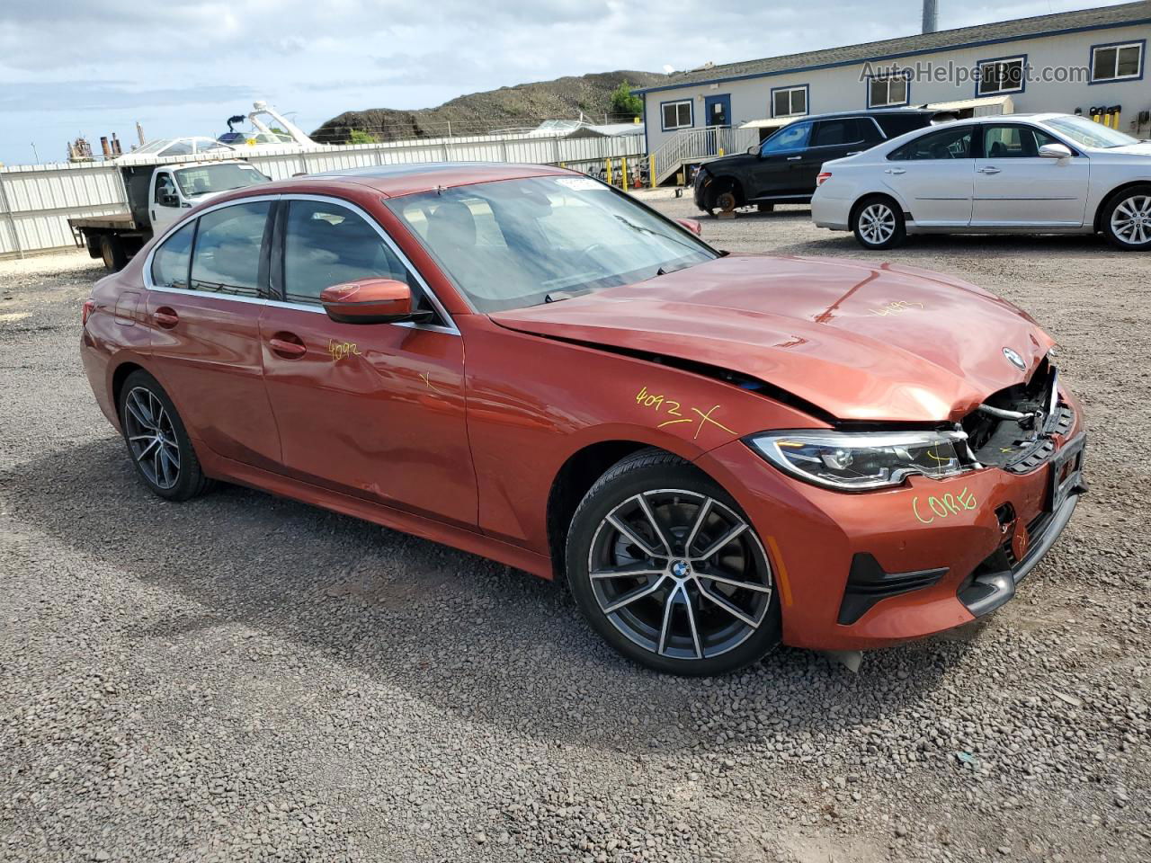 2020 Bmw 330i  Красный vin: WBA5R1C04LFH88778