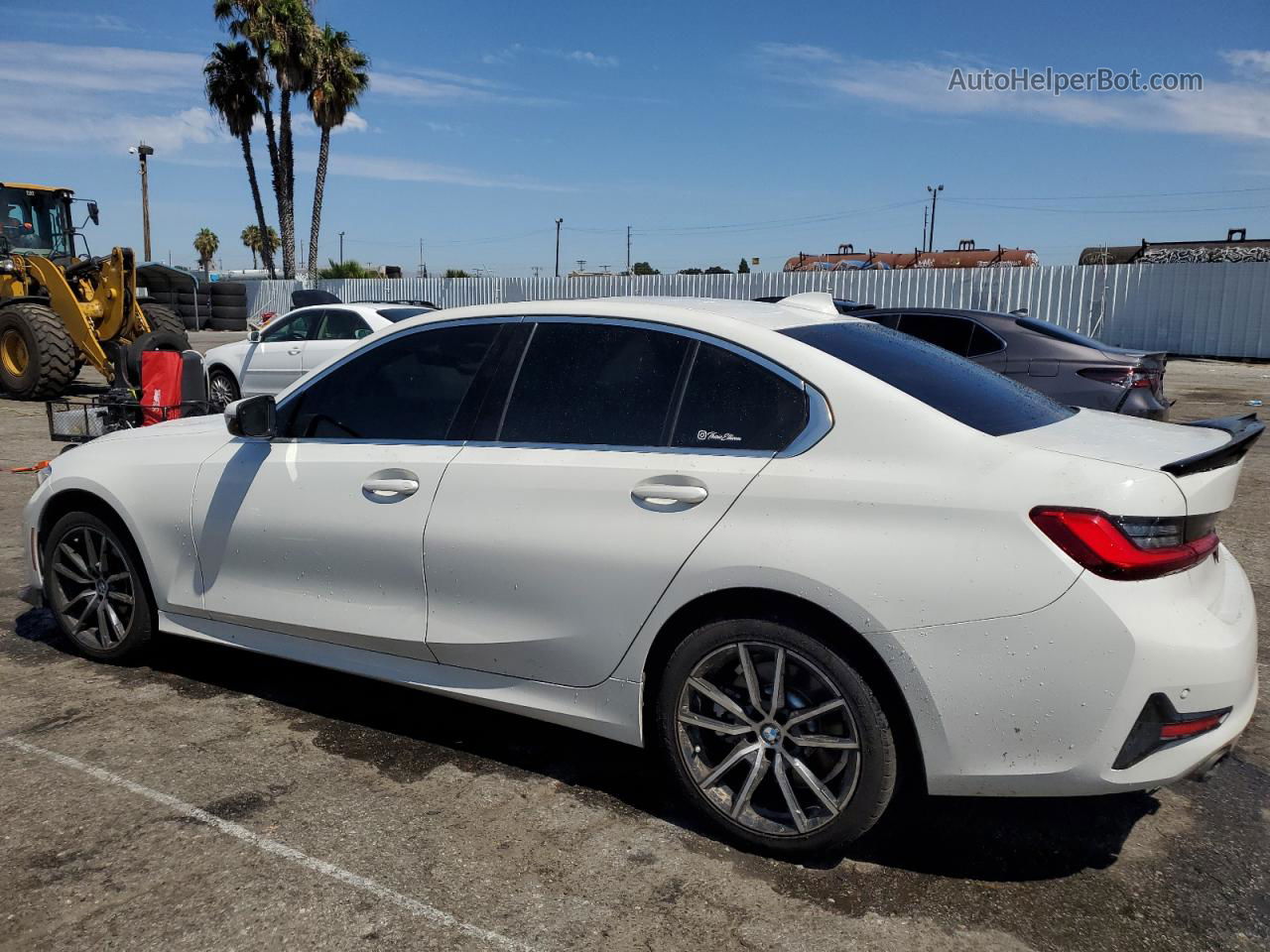 2020 Bmw 330i  White vin: WBA5R1C09LFH41455