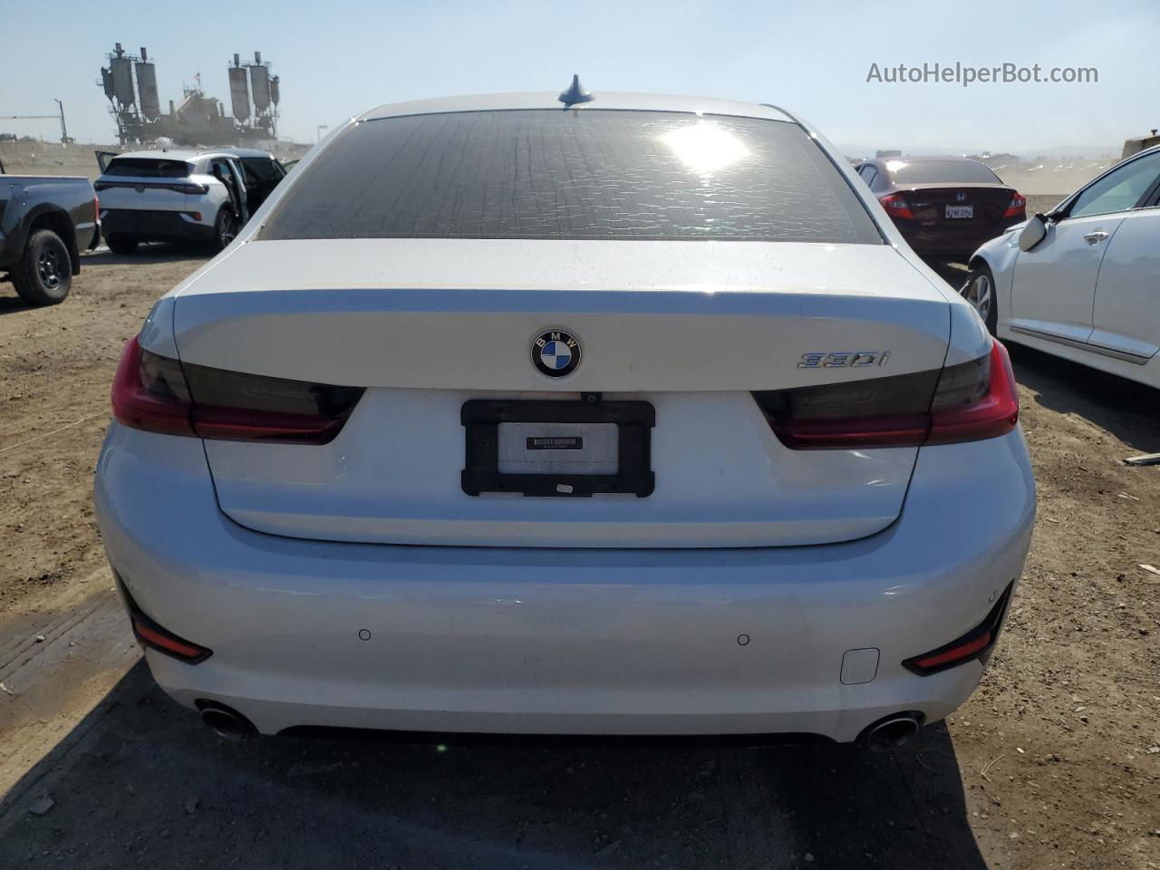 2020 Bmw 330i  White vin: WBA5R1C09LFJ00920