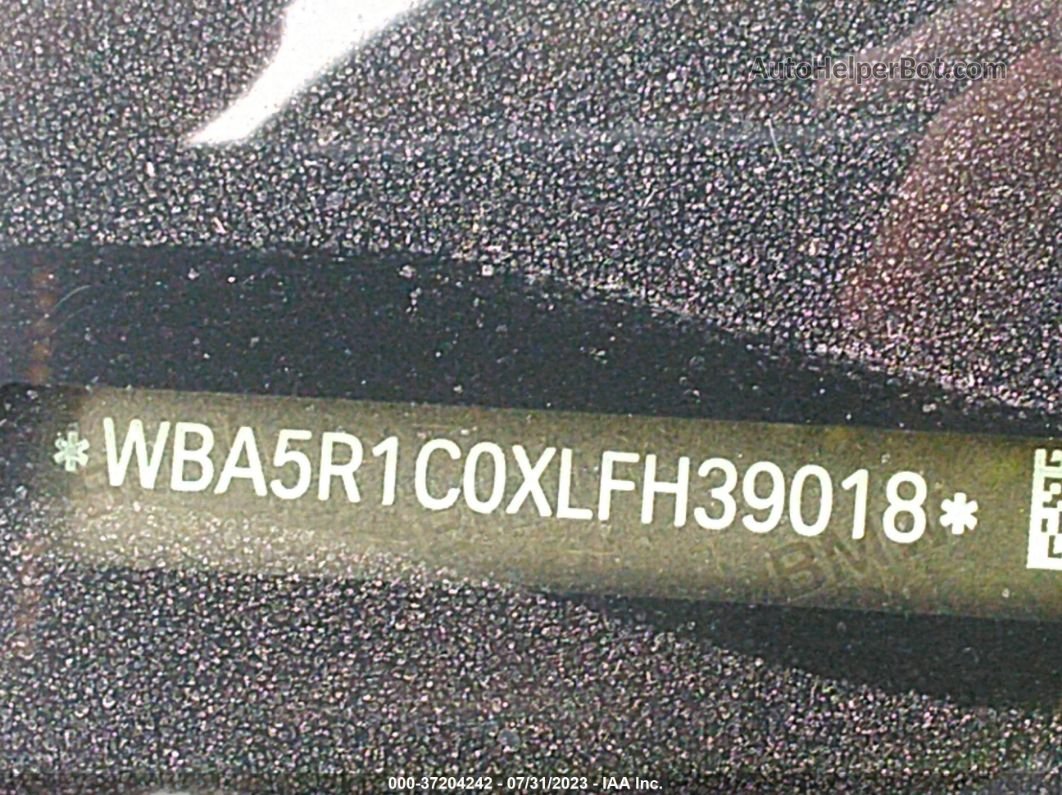 2020 Bmw 3 Series 330i Black vin: WBA5R1C0XLFH39018