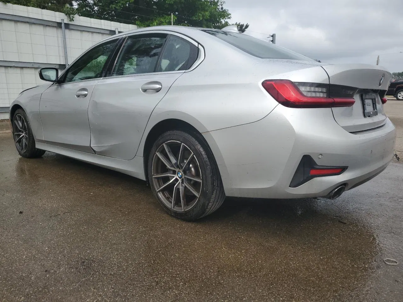 2020 Bmw 330i  Silver vin: WBA5R1C0XLFH88591