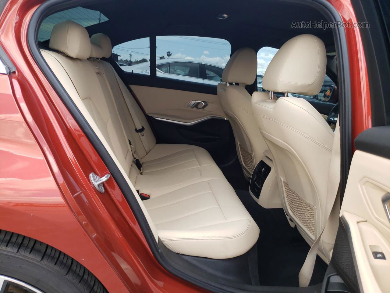 2021 Bmw 330i  Оранжевый vin: WBA5R1C0XMFK51122