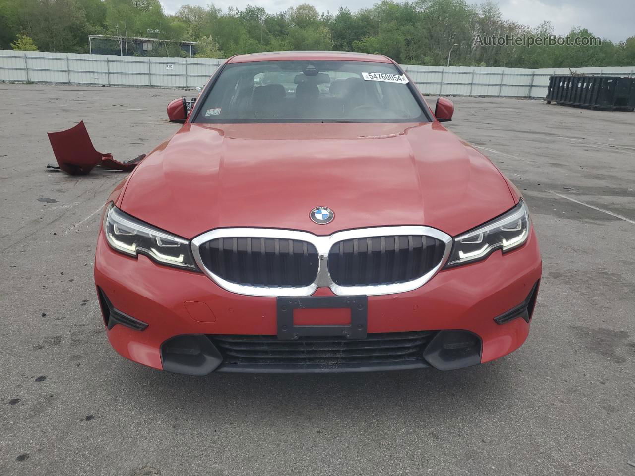 2020 Bmw 330xi  Red vin: WBA5R7C08LFH72263