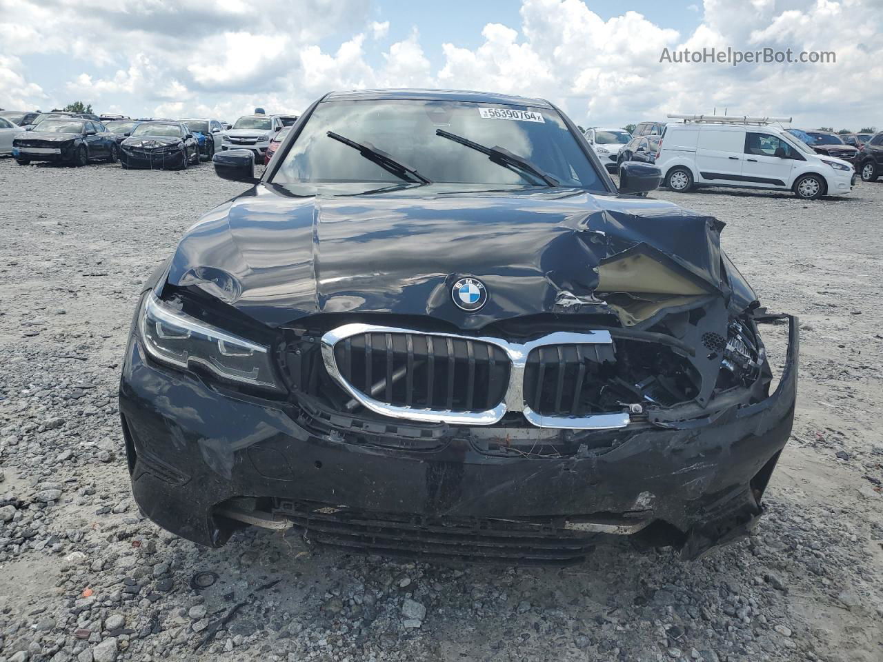 2020 Bmw 330xi  Black vin: WBA5R7C0XLFH39491