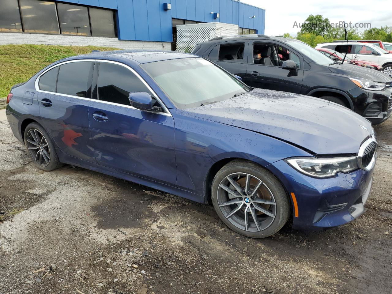 2020 Bmw 330xi  Blue vin: WBA5R7C0XLFH41676