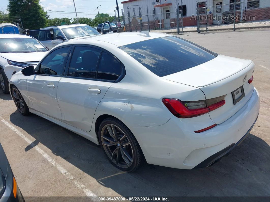 2020 Bmw 3 Series M340i White vin: WBA5U7C01LFH12291