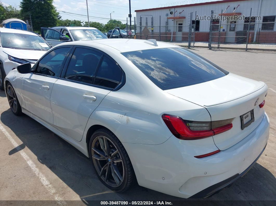 2020 Bmw 3 Series M340i White vin: WBA5U7C01LFH12291