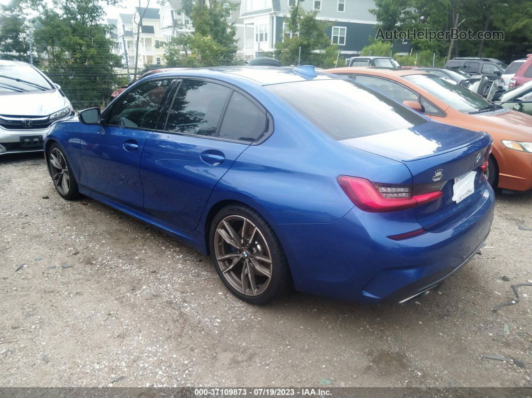 2020 Bmw 3 Series M340i Blue vin: WBA5U7C02LA234179