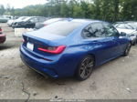 2020 Bmw 3 Series M340i Blue vin: WBA5U7C02LA234179