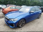 2020 Bmw 3 Series M340i Blue vin: WBA5U7C02LA234179