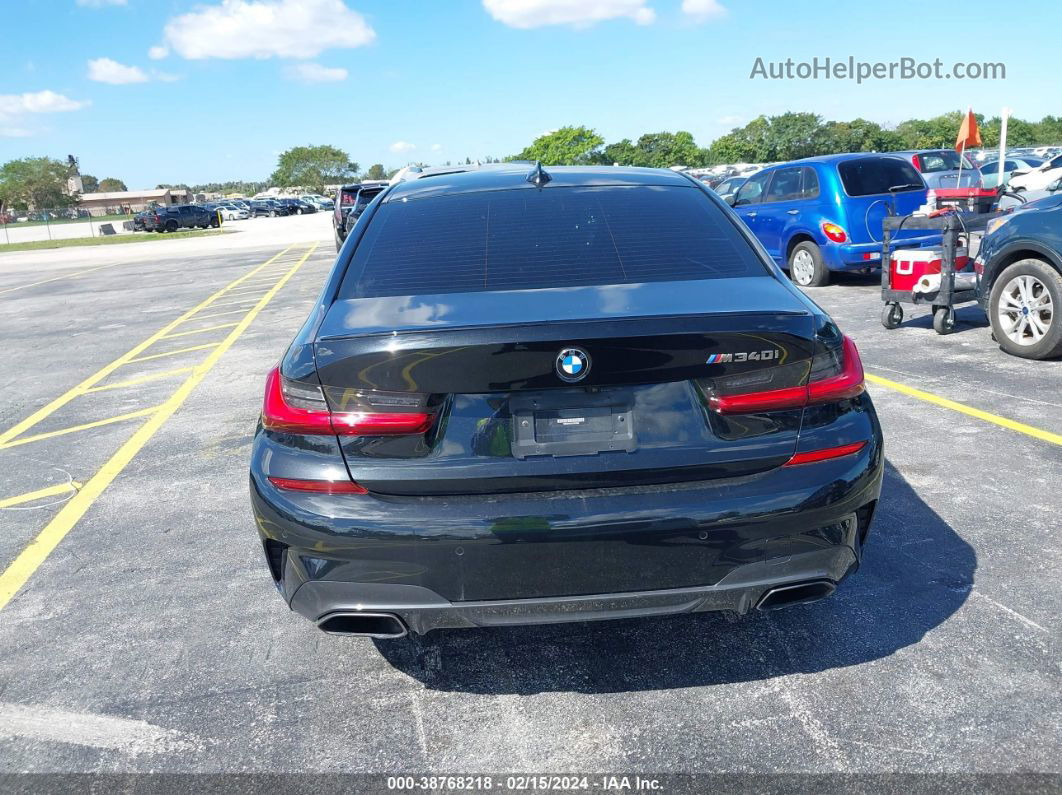 2020 Bmw 3 Series M340i Black vin: WBA5U7C04LFH72940