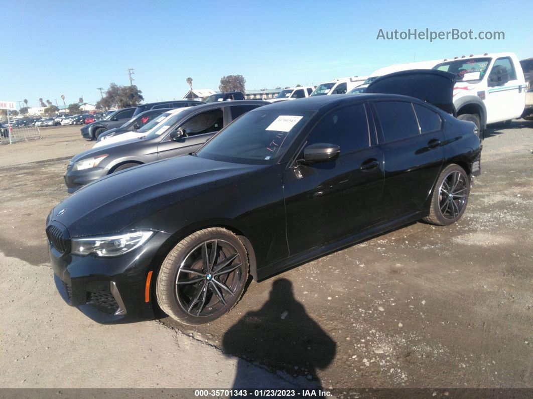 2020 Bmw 3 Series M340i Black vin: WBA5U7C08LFH18444