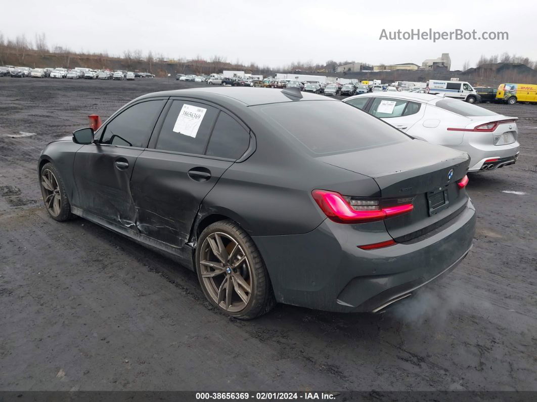 2020 Bmw 3 Series M340i Xdrive Black vin: WBA5U9C04LFH10336