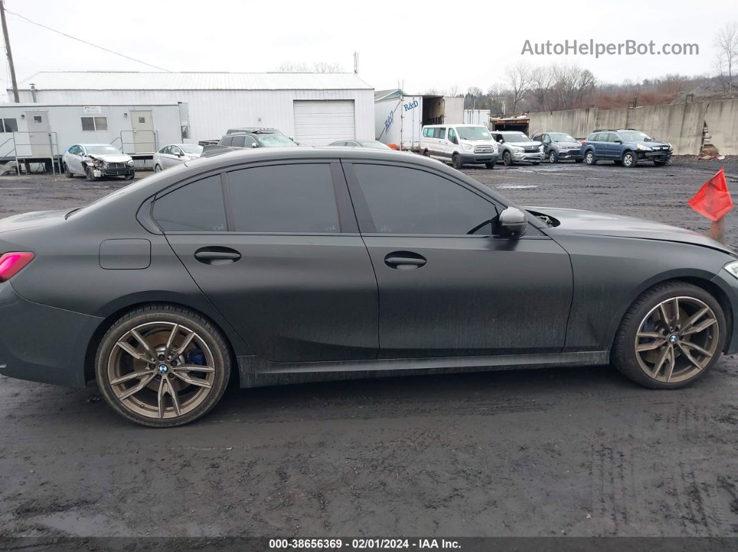 2020 Bmw 3 Series M340i Xdrive Black vin: WBA5U9C04LFH10336