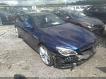 2017 Bmw 6 Series 640i Синий vin: WBA6D0C50HG639582