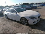 2017 Bmw 6 Series 640i White vin: WBA6D0C5XHG639539