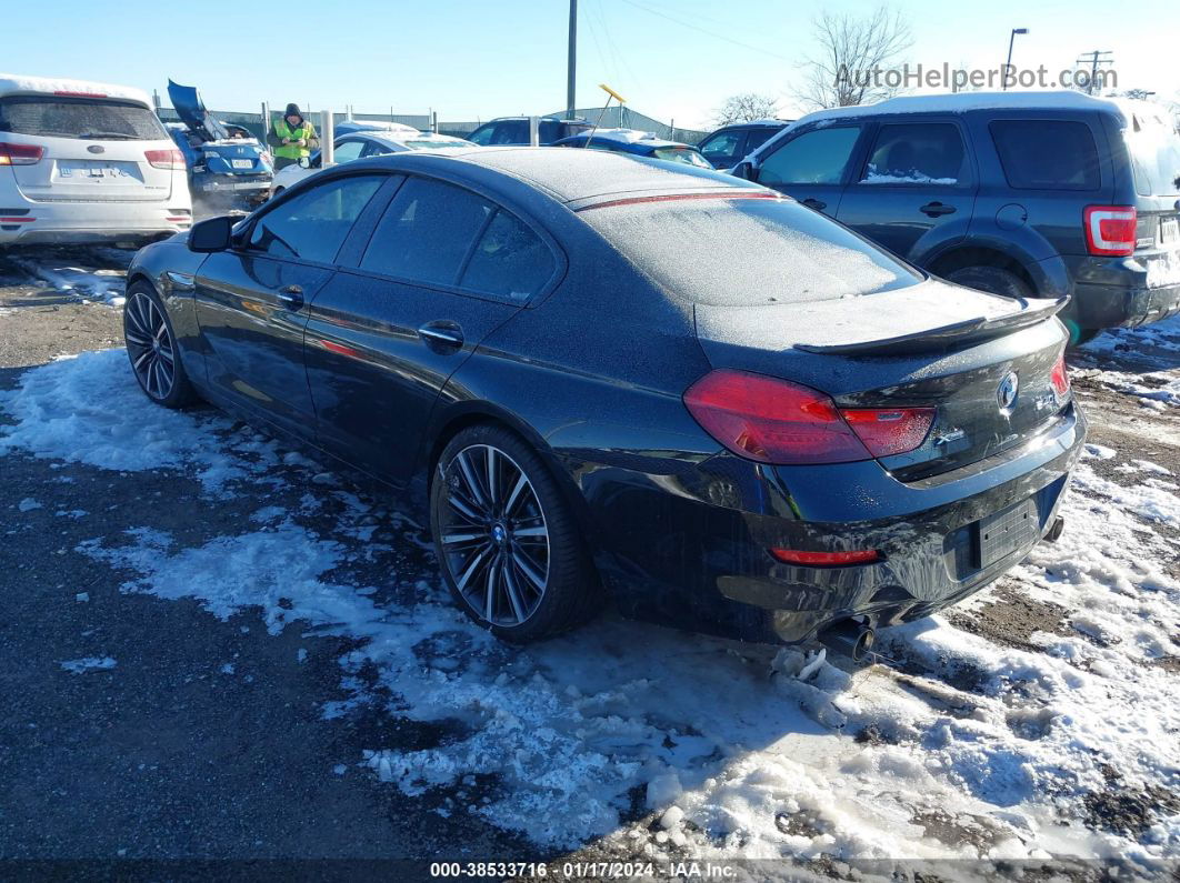 2017 Bmw 640i Gran Coupe Xdrive Черный vin: WBA6D2C52HGT66429