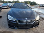 2017 Bmw 650 Xi Gran Coupe Black vin: WBA6D6C39HG388580