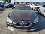 2017 Bmw 640 I Black vin: WBA6F1C32HGT83654