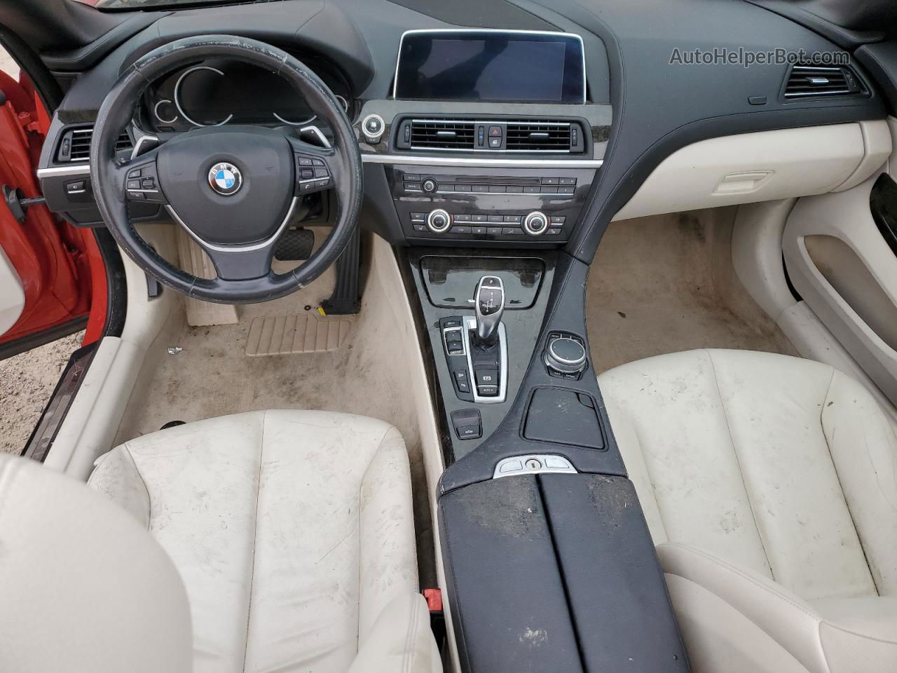 2017 Bmw 640 Xi Red vin: WBA6F3C57HD994763