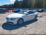 2017 Bmw 6 Series 640i White vin: WBA6H1C57HD933055