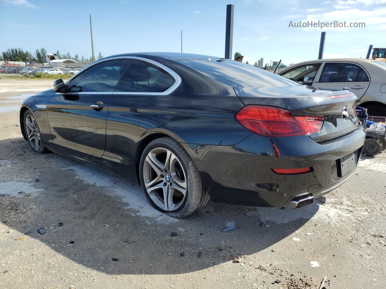 2017 Bmw 650 I Black vin: WBA6H5C52HGJ88236