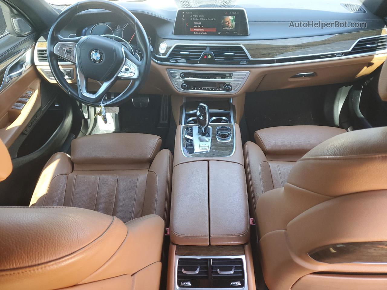 2019 Bmw 740 I Black vin: WBA7E2C50KB217281