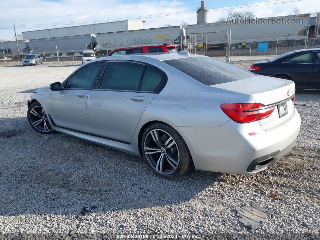 2019 Bmw 740i   Gray vin: WBA7E2C50KB454272