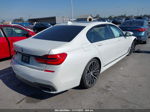 2019 Bmw 740i White vin: WBA7E2C52KB216763