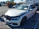 2019 Bmw 740i White vin: WBA7E2C52KB216763