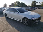 2019 Bmw 740 I White vin: WBA7E2C52KB217802