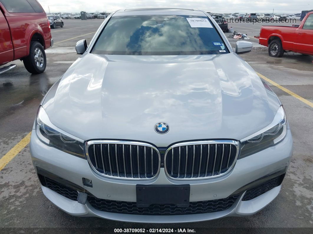 2019 Bmw 740i   Silver vin: WBA7E2C52KB454029