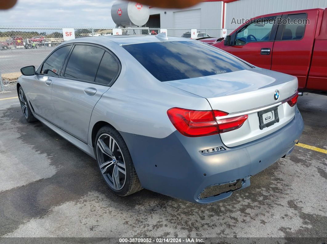 2019 Bmw 740i   Серебряный vin: WBA7E2C52KB454029