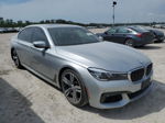 2019 Bmw 740 I Silver vin: WBA7E2C52KB454029