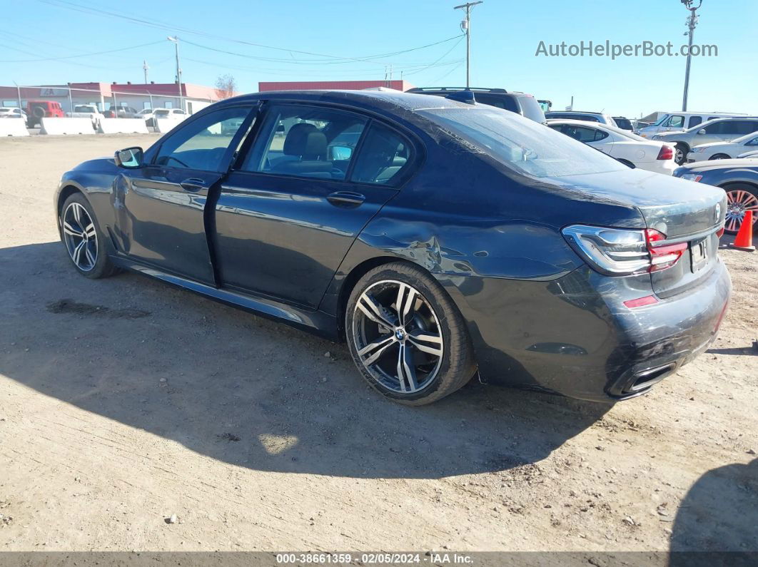 2019 Bmw 740i   Black vin: WBA7E2C53KB218280