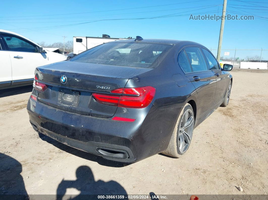 2019 Bmw 740i   Черный vin: WBA7E2C53KB218280