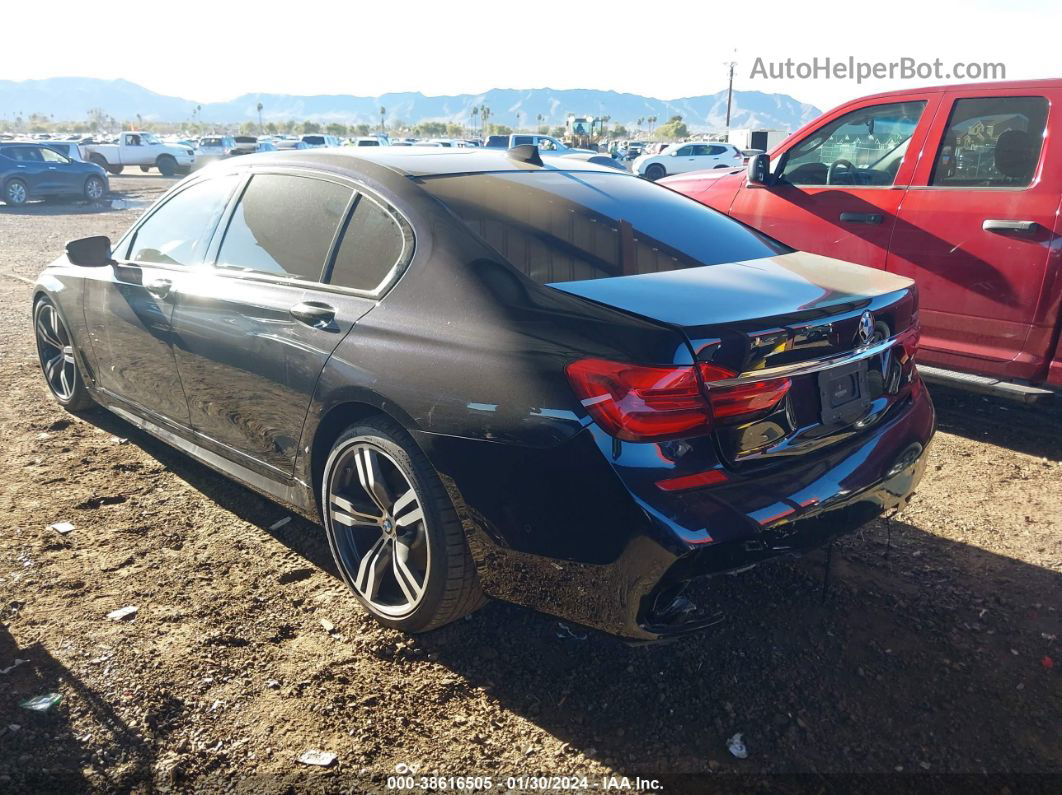 2019 Bmw 740i   Black vin: WBA7E2C53KB218571