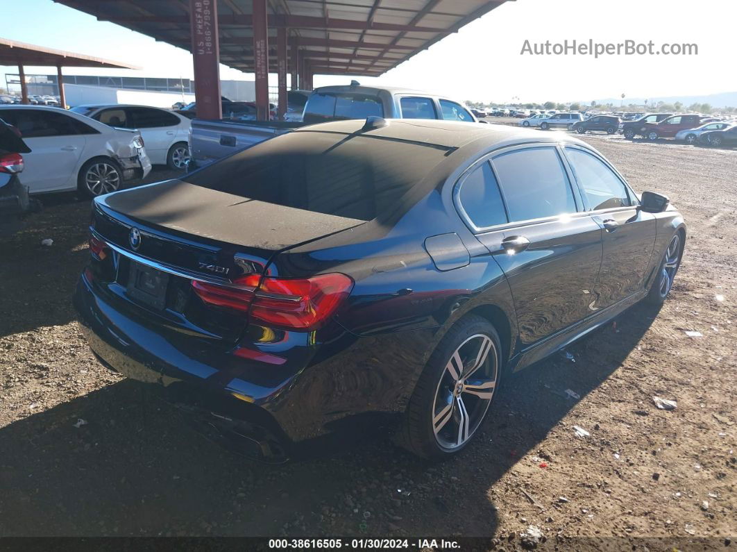 2019 Bmw 740i   Black vin: WBA7E2C53KB218571