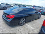 2019 Bmw 7 Series 740i Black vin: WBA7E2C54KB217770