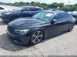 2019 Bmw 7 Series 740i Black vin: WBA7E2C54KB217770