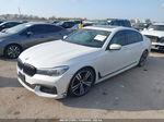 2019 Bmw 740i White vin: WBA7E2C56KB217818