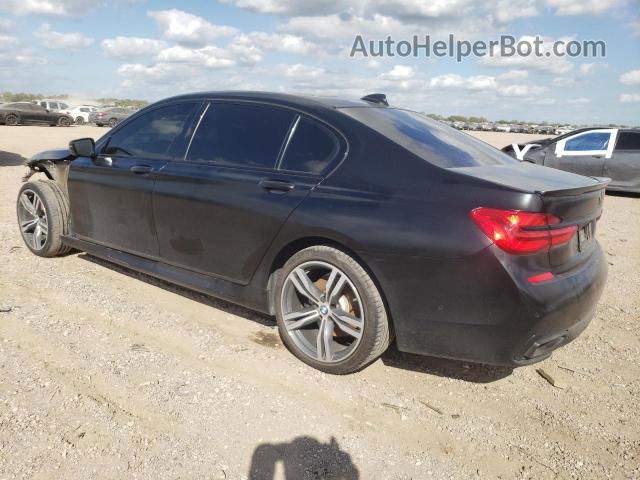 2019 Bmw 740 I Black vin: WBA7E2C56KB218080