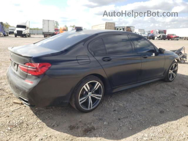 2019 Bmw 740 I Black vin: WBA7E2C56KB218080