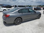 2019 Bmw 740 I Gray vin: WBA7E2C57KB217911