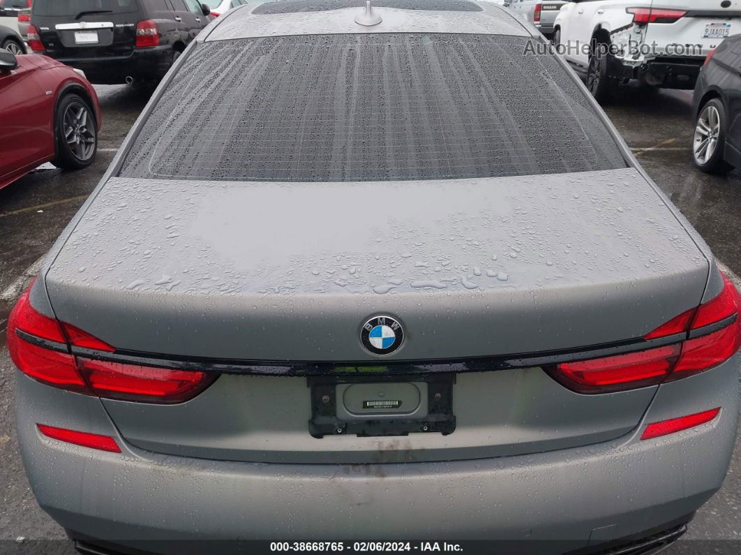 2019 Bmw 740i   Silver vin: WBA7E2C57KB218119