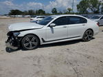 2019 Bmw 740 I White vin: WBA7E2C57KB218508