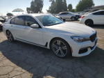 2019 Bmw 740 I White vin: WBA7E2C58KB216878